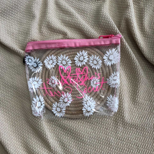 Victoria’s Secret Floral Transparent Makeup Bag \